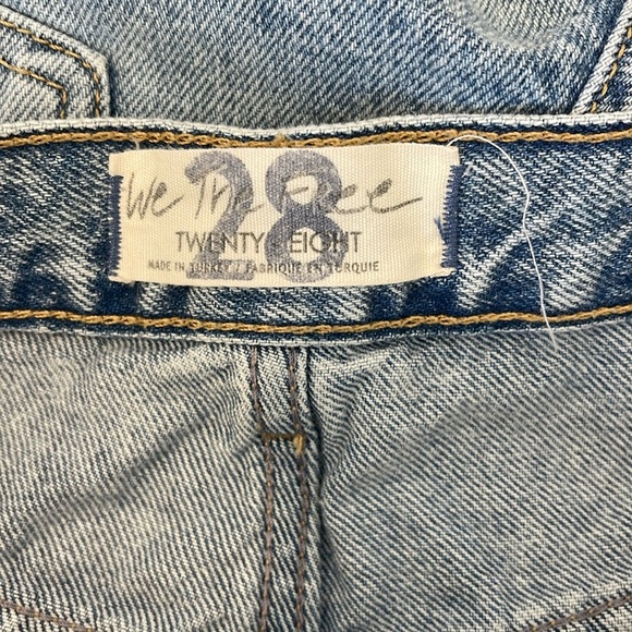 Free People We the free denim cut off shorts - Picture 3 of 4